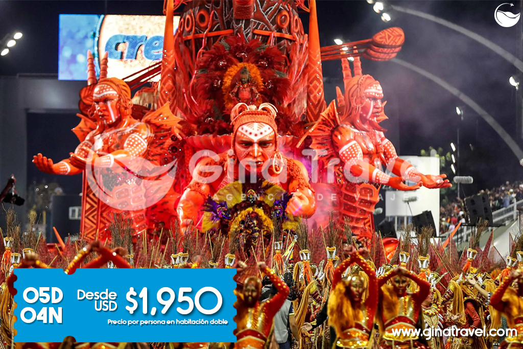 Paquetes  Carnaval de Río (solo servicios)