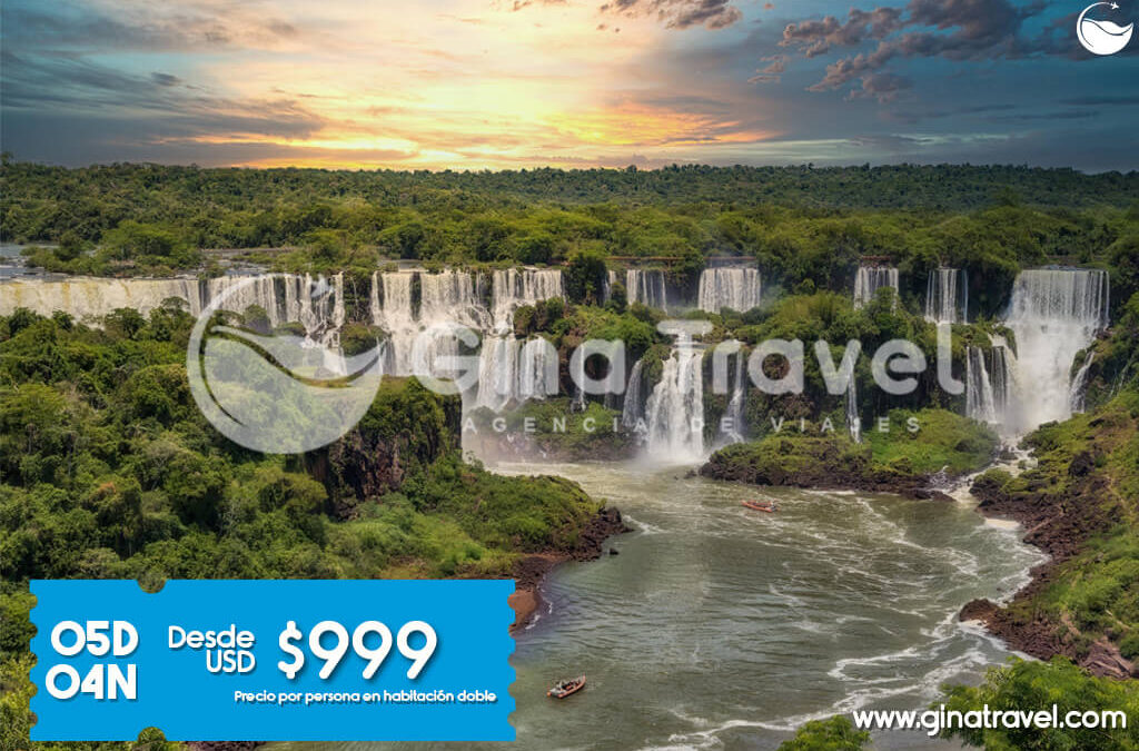 Paquetes de viaje a las Cataratas del Iguazú para Semana Santa.