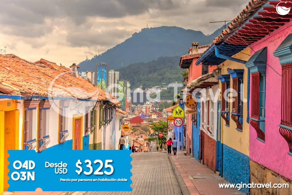 Turismo en Bogotá con paquetes internacionales.