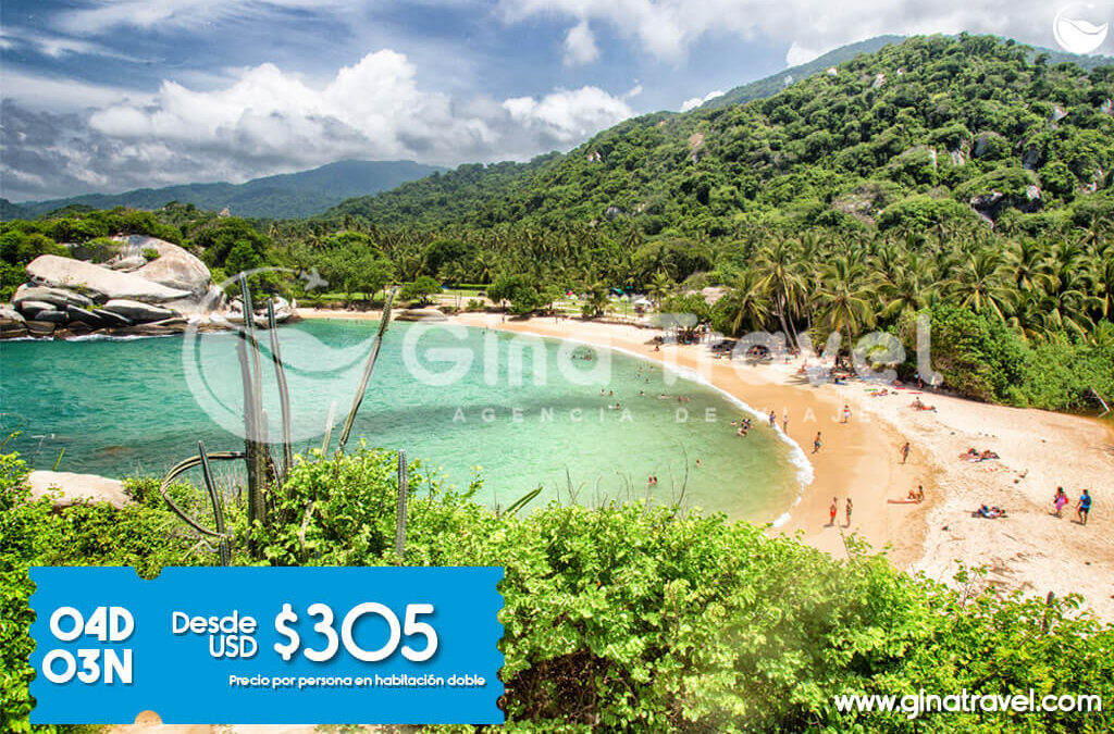 Paquetes internacionales a Santa Marta Colombia con todo incluido: playas, tours y hospedaje.