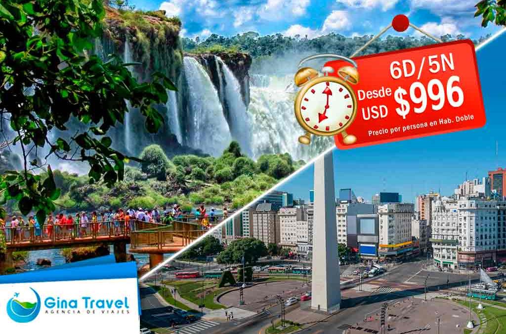 Paquetes a Iguazú y Buenos Aires Gina Travel Paquetes a Iguazú y Buenos Aires Gina Travel