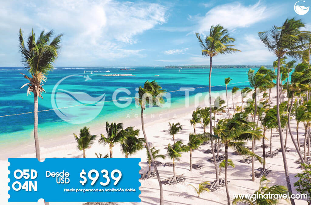 Paquetes turísticos a Punta Cana.