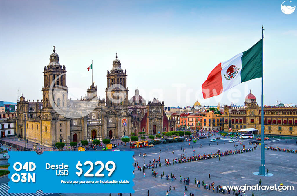 Paquete básico a México con vuelos y alojamiento incluido, ideal para conocer la cultura y tradiciones mexicanas.
