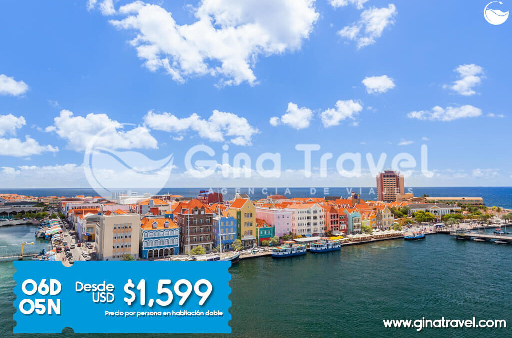 Oferta de paquetes turísticos para viajar a Curazao.