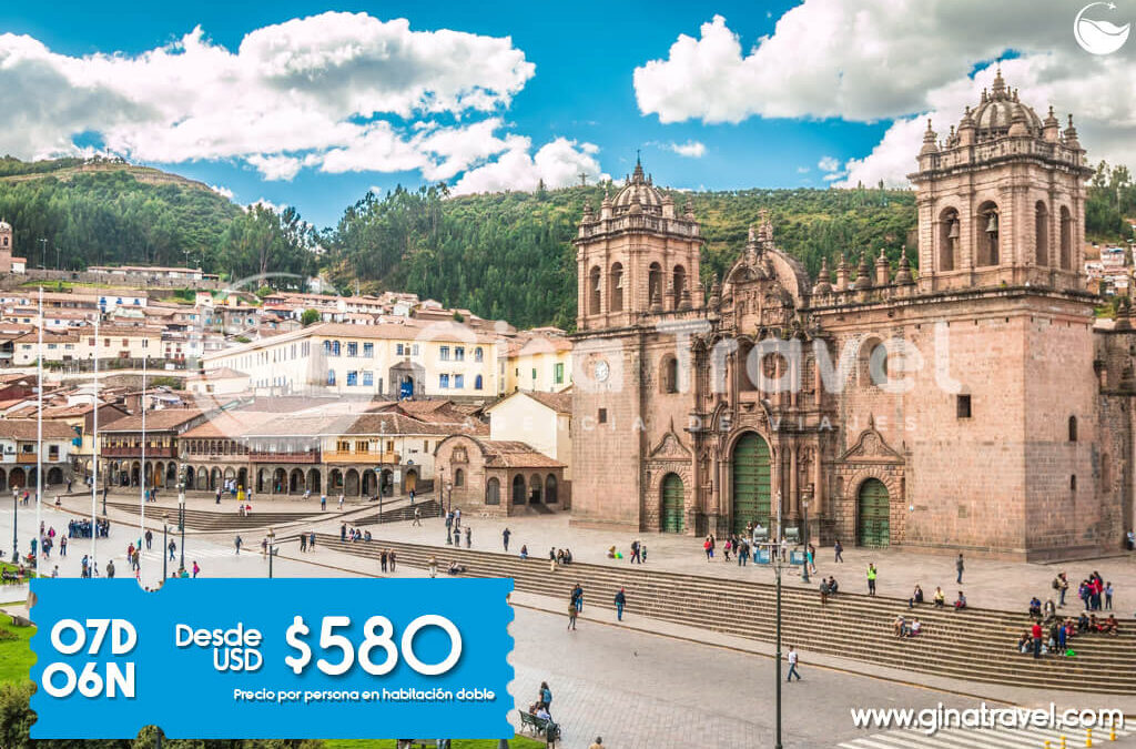 Paquetes turísticos a Cusco completo con visitas a Machu Picchu, Valle Sagrado, City Tour y Aguas Calientes.