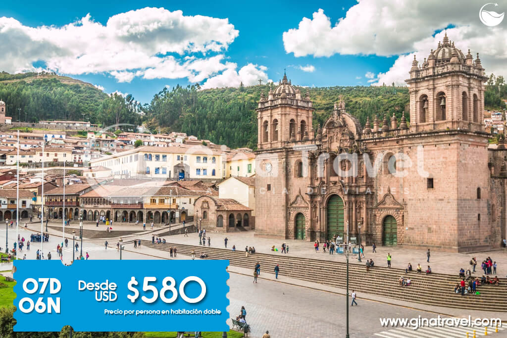 Paquetes turísticos a Cusco completo con visitas a Machu Picchu, Valle Sagrado, City Tour y Aguas Calientes.