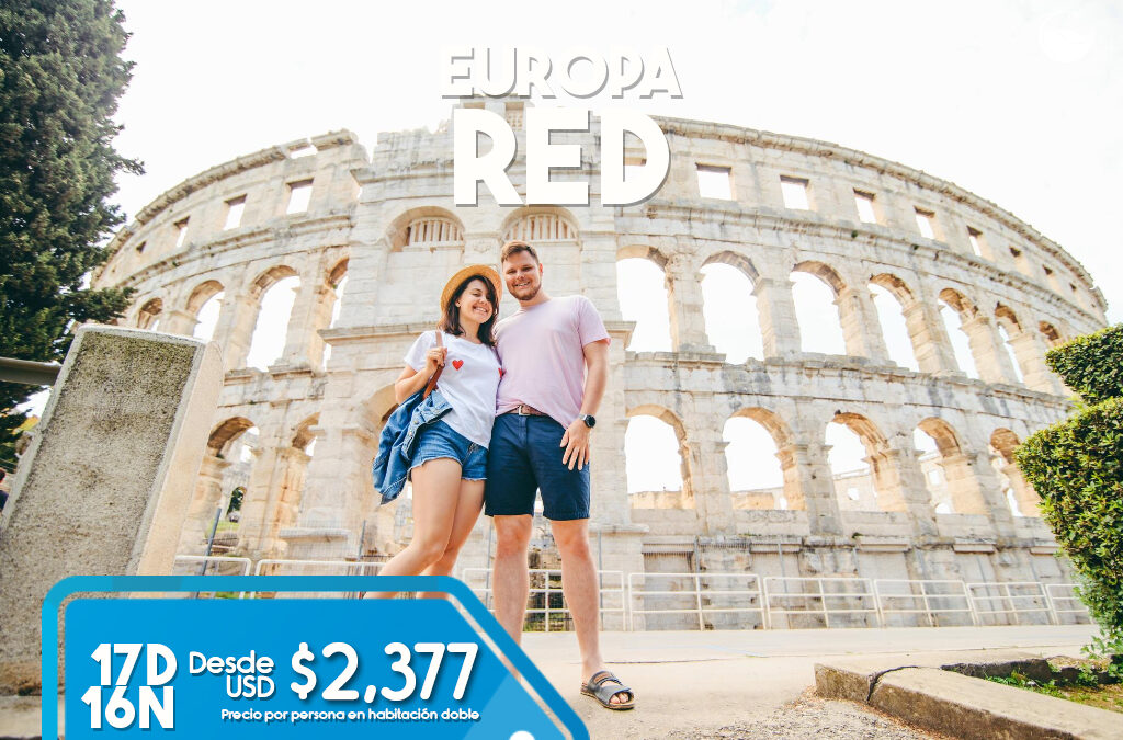 Paquetes a Europa Red