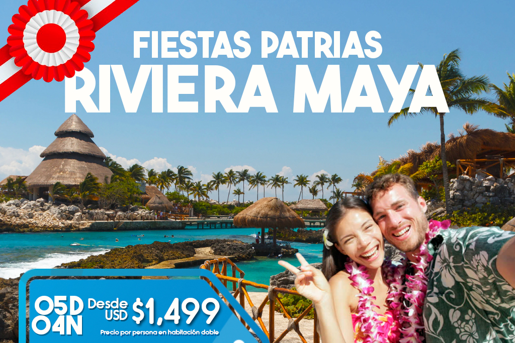 Paquetes Fiestas Patrias a Riviera Maya