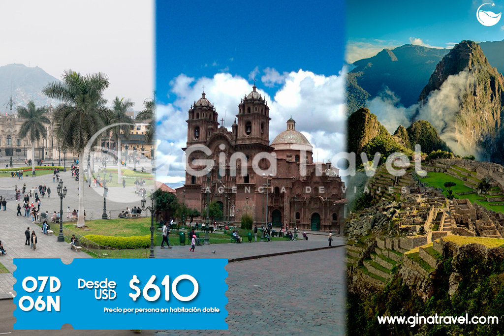 Circuitos a Lima y Cusco con Machu Picchu Lima, Cusco, Puno, La Paz y Uyuni