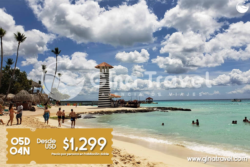 Paquetes de viaje a Bayahibe en fin de año con todo incluido, playas del Caribe y vacaciones especiales desde Perú