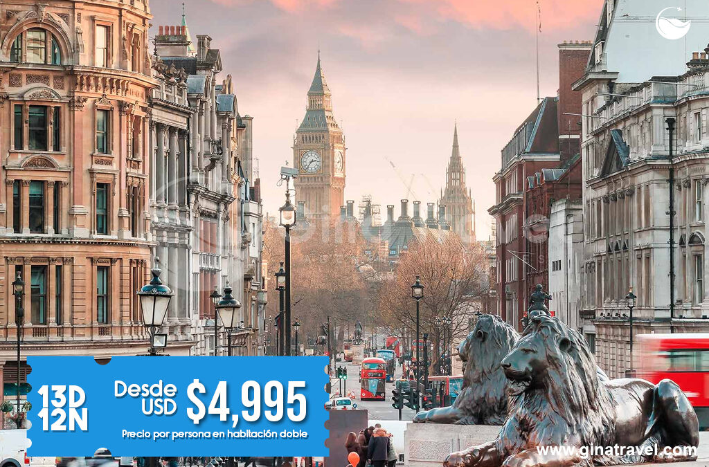 Paquetes a Las Maravillas de Inglaterra, Escocia e Irlanda