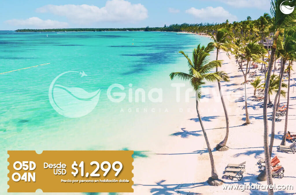 Paquetes de Año Nuevo a Punta Cana con todo incluido, playa, hotel y celebración especial