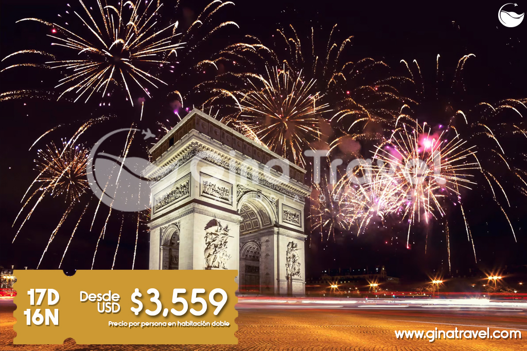 Paquete turístico Fin de Año a Europa Mágica, con visitas a ciudades emblemáticas en un tour especial ECO.