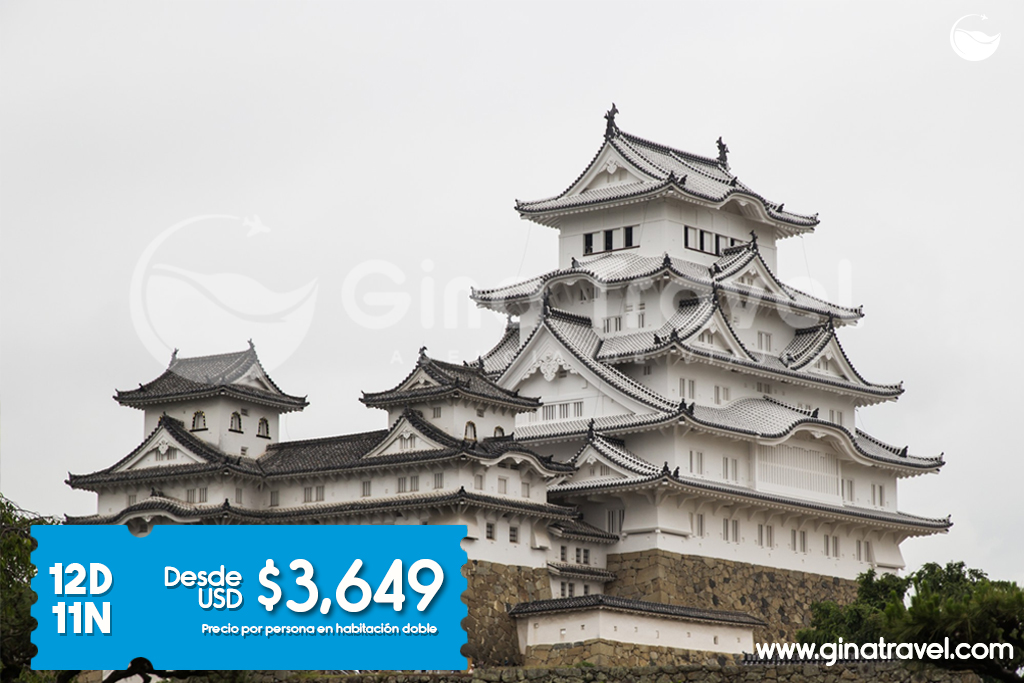 Tour por los Colores de Japón con visita a Hiroshima: templos tradicionales, paisajes de otoño y cultura japonesa.