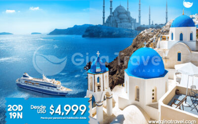 Paquetes a Turquía y Grecia con Crucero en Dubái