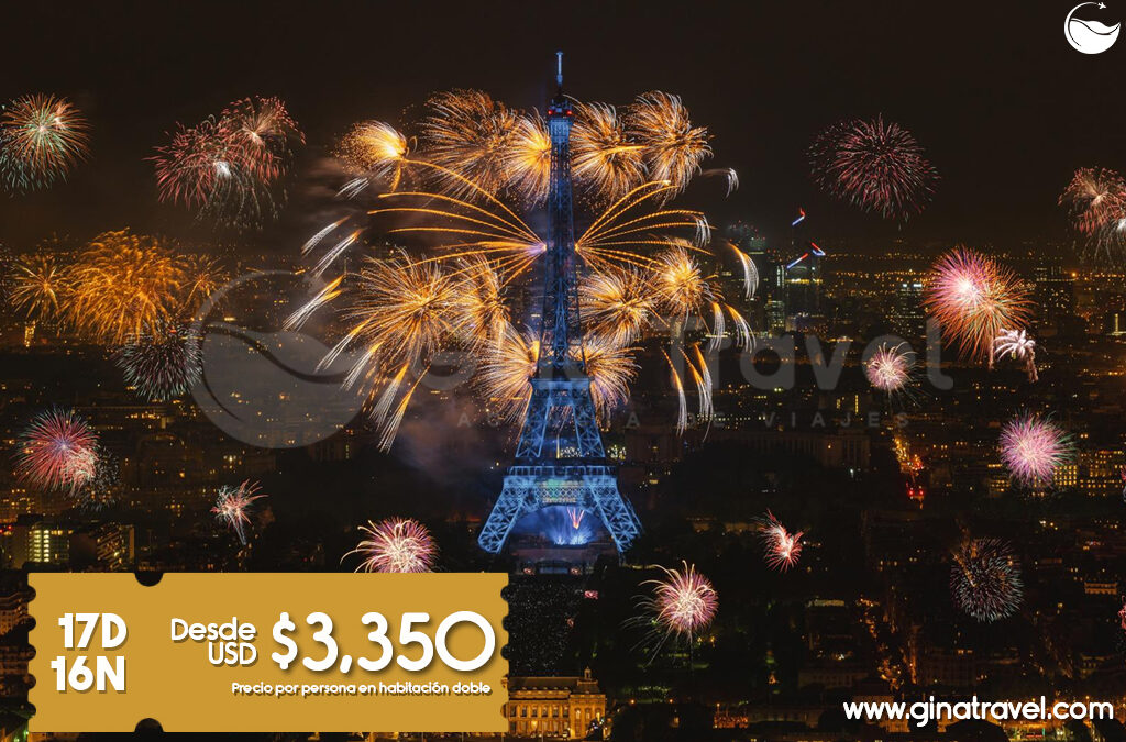 Paquetes turísticos de fin de año a Europa fascinante con visitas a ciudades icónicas y celebraciones navideñas.