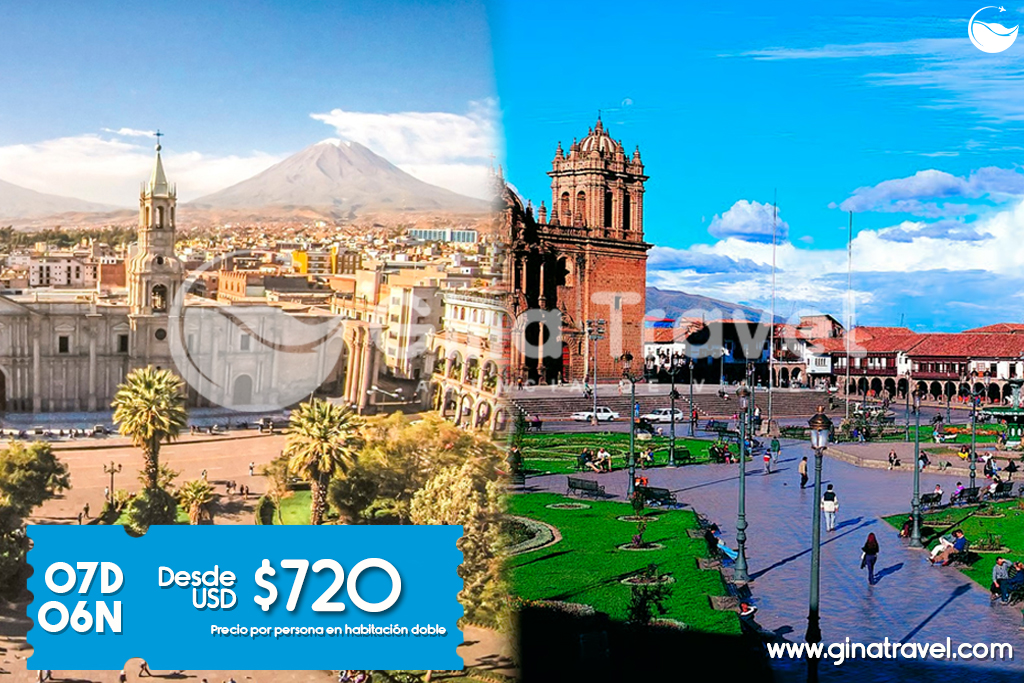 Circuitos en Perú – Arequipa y Cusco Circuitos en Arequipa, Puno y Cusco