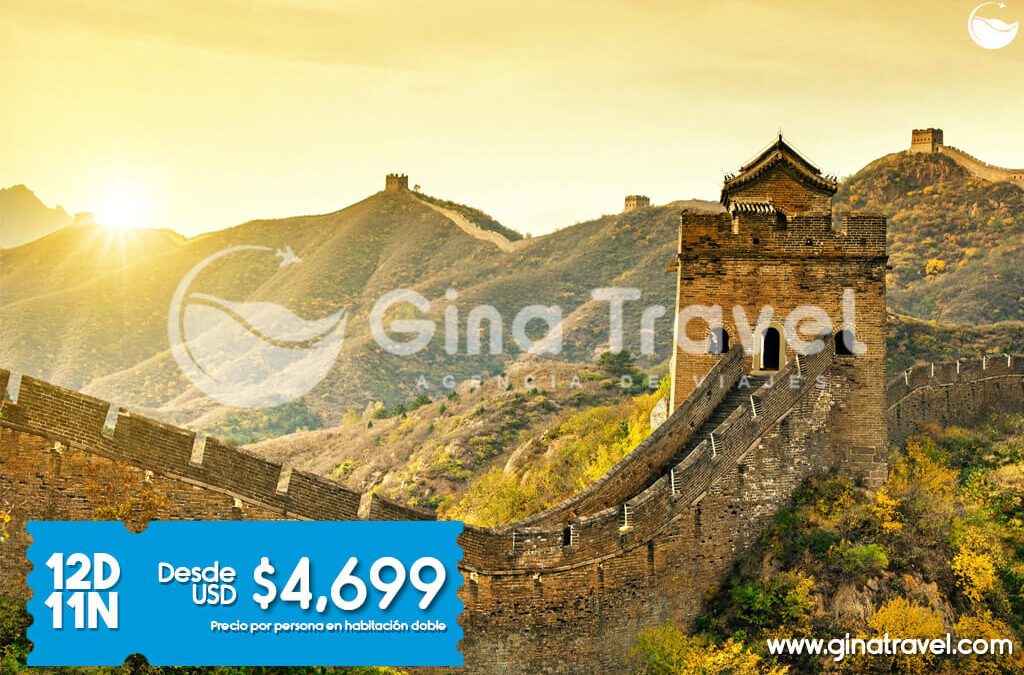 Paquetes turísticos a China inolvidables con visitas a Pekín, Shanghái, la Gran Muralla y más experiencias únicas