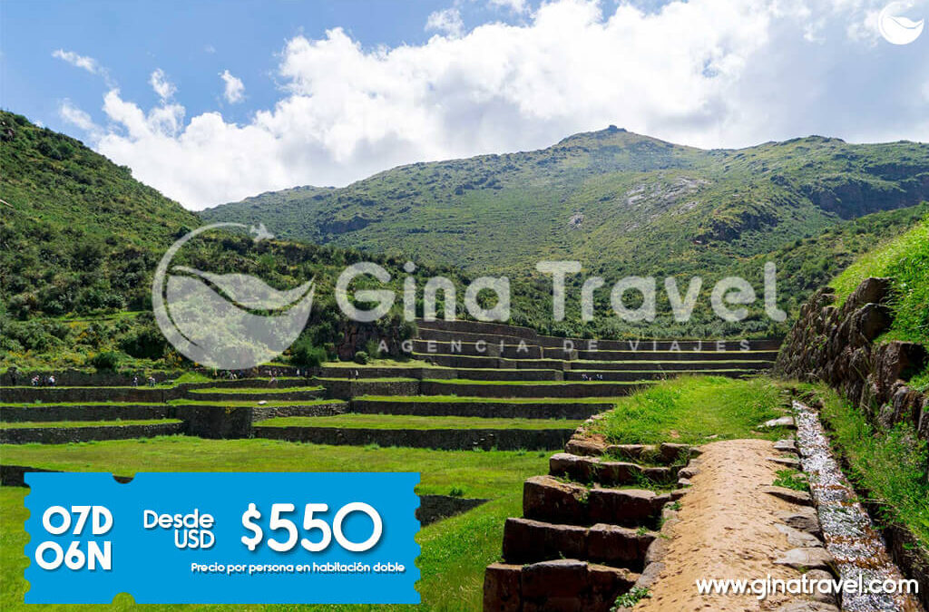 Paquetes turísticos a Cusco completo con Valle Sur: incluye Machu Picchu, ciudad imperial, Valle Sagrado y recorrido cultural por Tipón, Andahuaylillas y Pikillaqta.