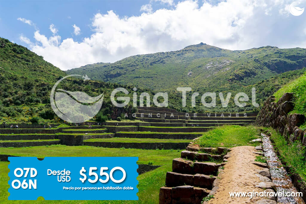 Paquetes turísticos a Cusco completo con Valle Sur: incluye Machu Picchu, ciudad imperial, Valle Sagrado y recorrido cultural por Tipón, Andahuaylillas y Pikillaqta.