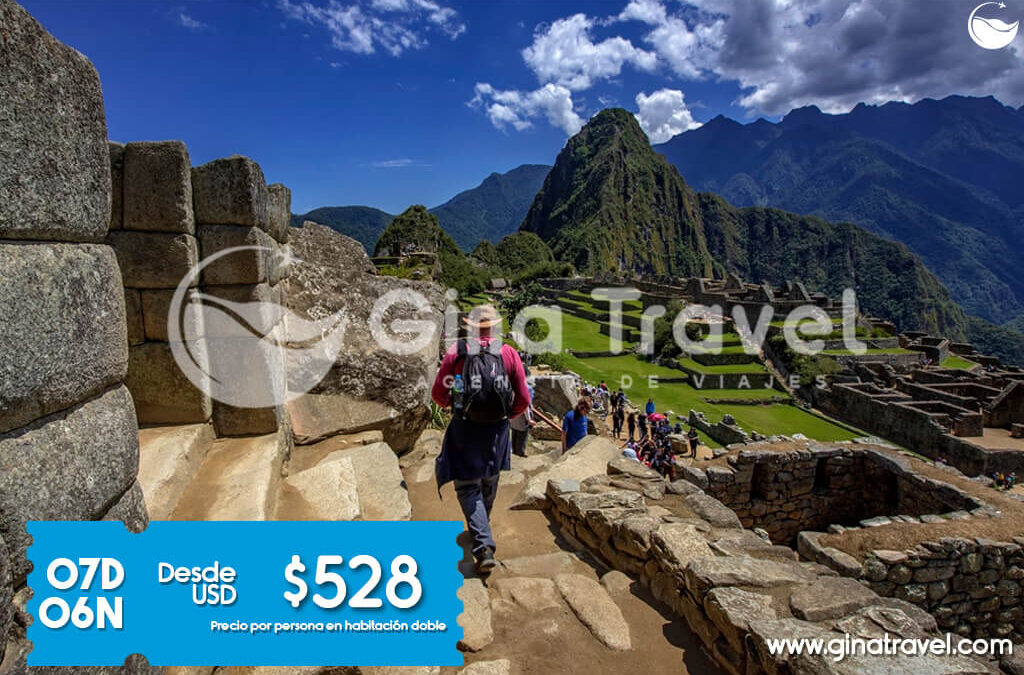 Paquete turístico de aventura en Cusco con visita a Aguas Calientes y Machu Picchu.