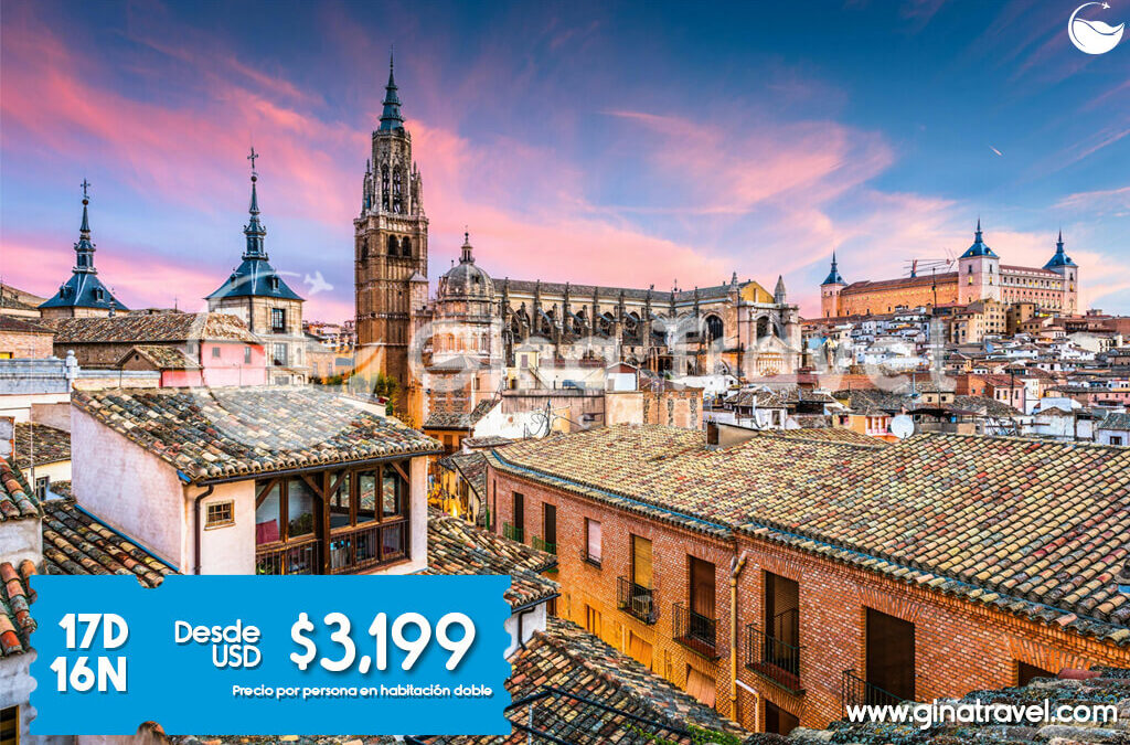 Paquetes de viaje a Europa desde Perú con tours completos por España, Francia, Italia y más destinos.