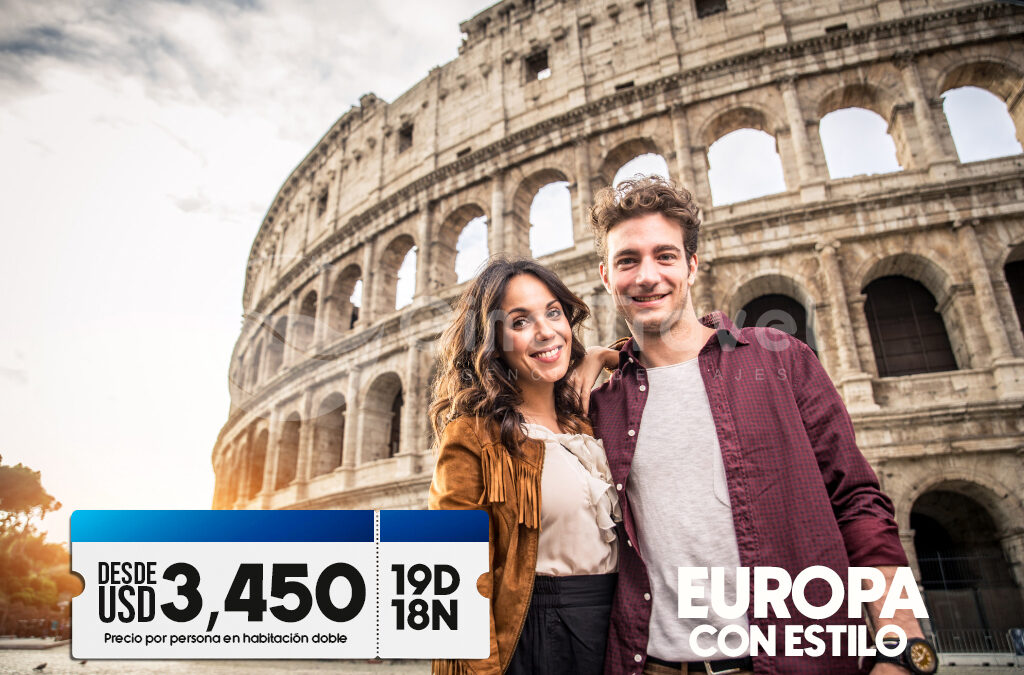 Paquetes a Europa con Estilo