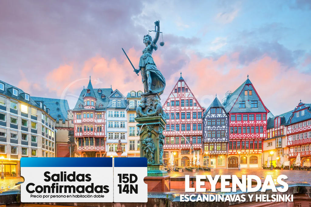 Paquetes a Europa Fantástica con recorrido por Madrid, París, Zúrich, Venecia, Roma, Florencia, Costa Azul y Barcelona.